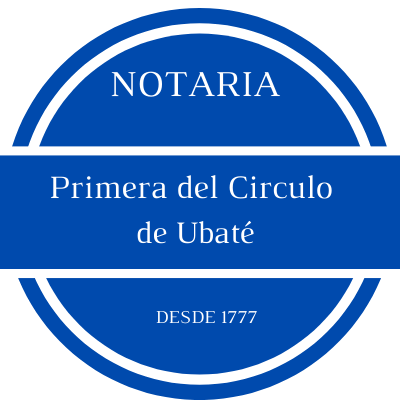 NOTARIA PRIMERA UBATÉ